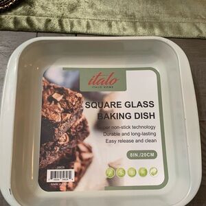 Square Glass Baking Dish